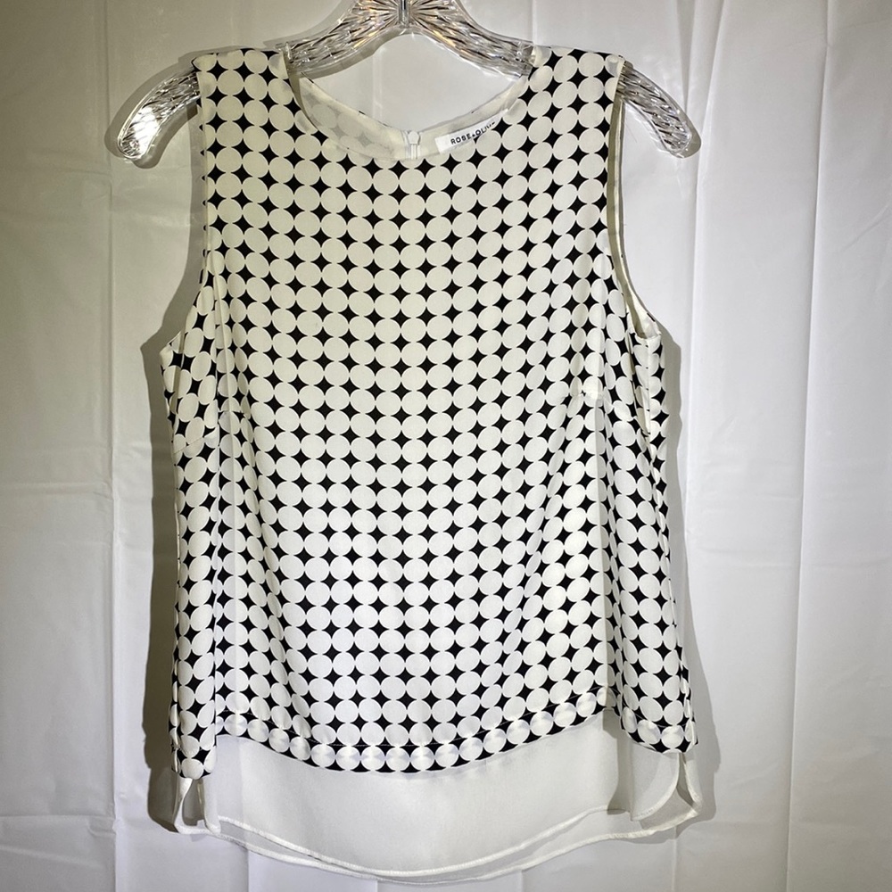 Polka-Dot Business Casual Top